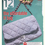 Quilted bag before and after